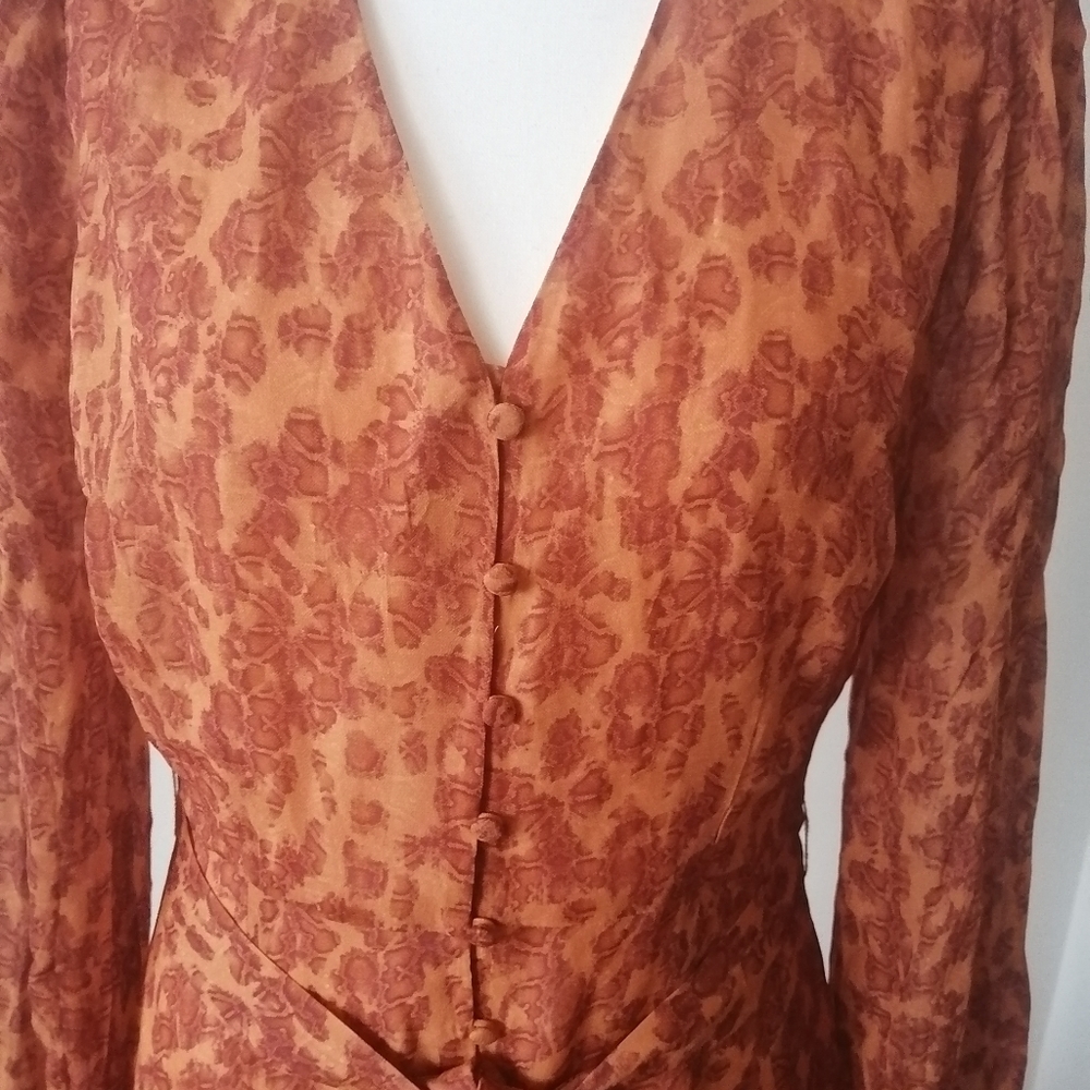 Spice Animal print mid Dress - Picture 6 of 9